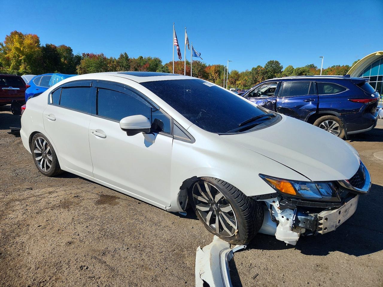 2015 Honda Civic Exl - Фото 4