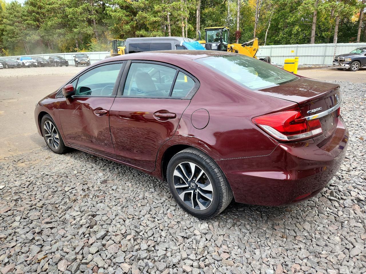 2015 Honda Civic Ex - Фото 2