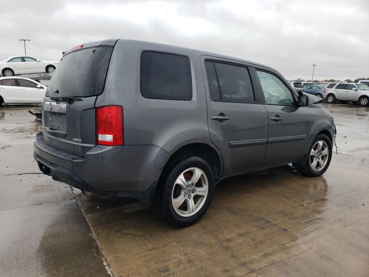 2012 Honda Pilot Exl - Фото 3