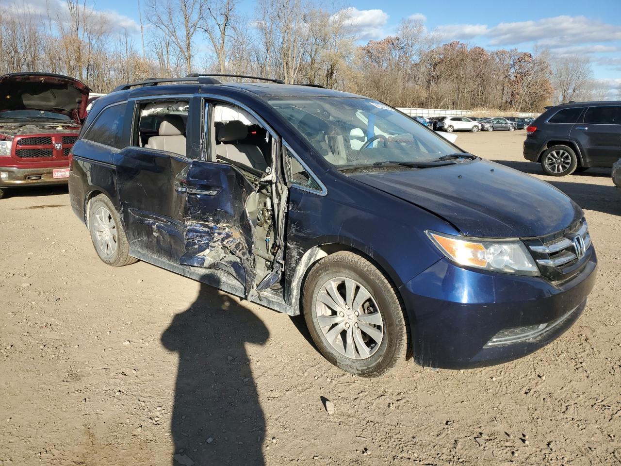 2014 Honda Odyssey Exl - Фото 4
