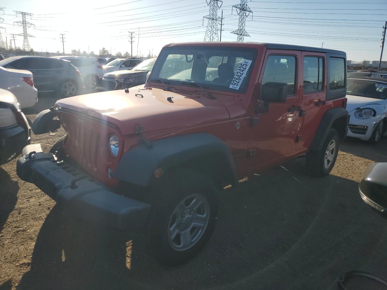 2017 Jeep Wrangler Unlimited Sport