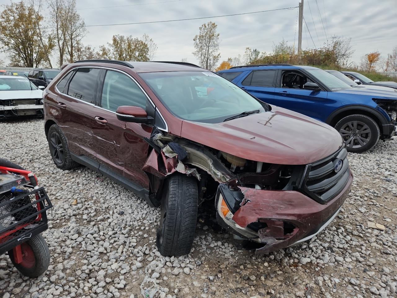 2015 Ford Edge Sel - Фото 4