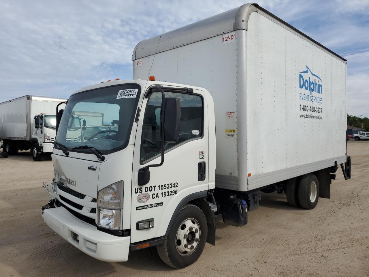2019 Isuzu Npr Hd Box Truck