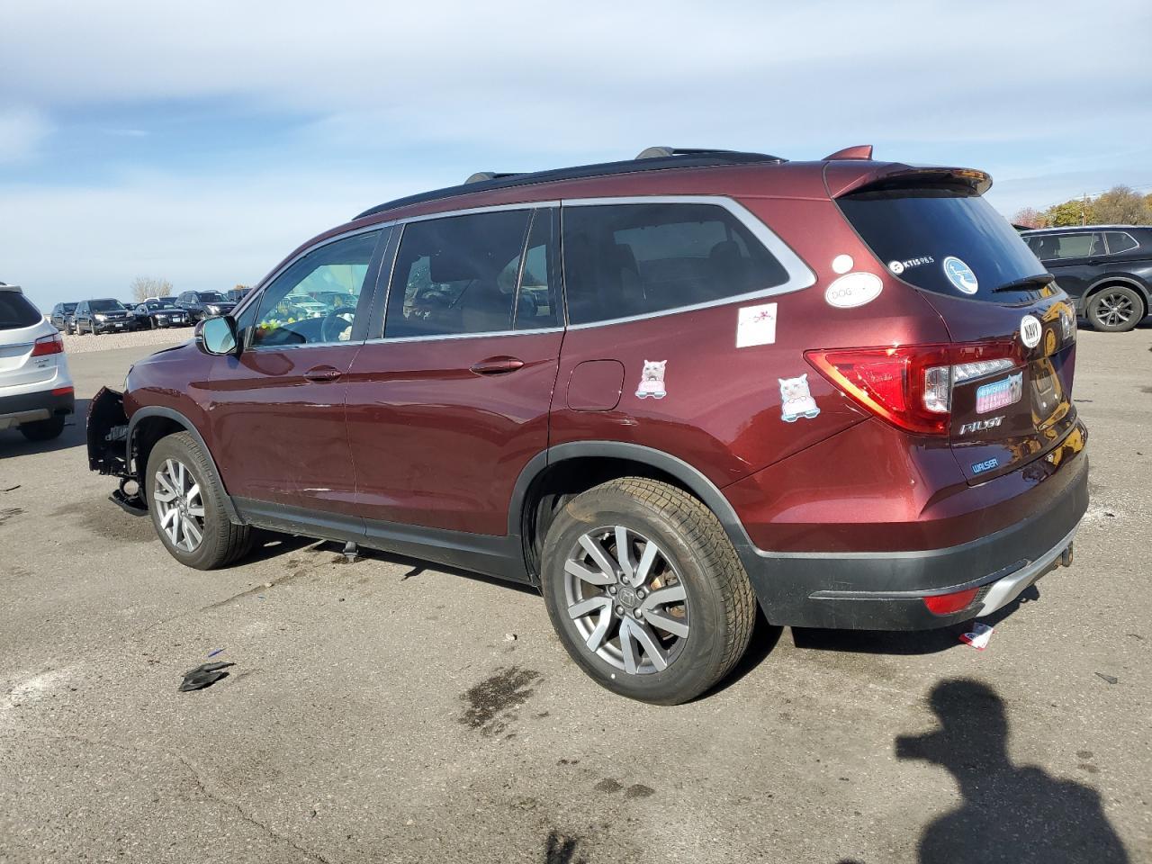 2021 Honda Pilot Exl - Фото 2