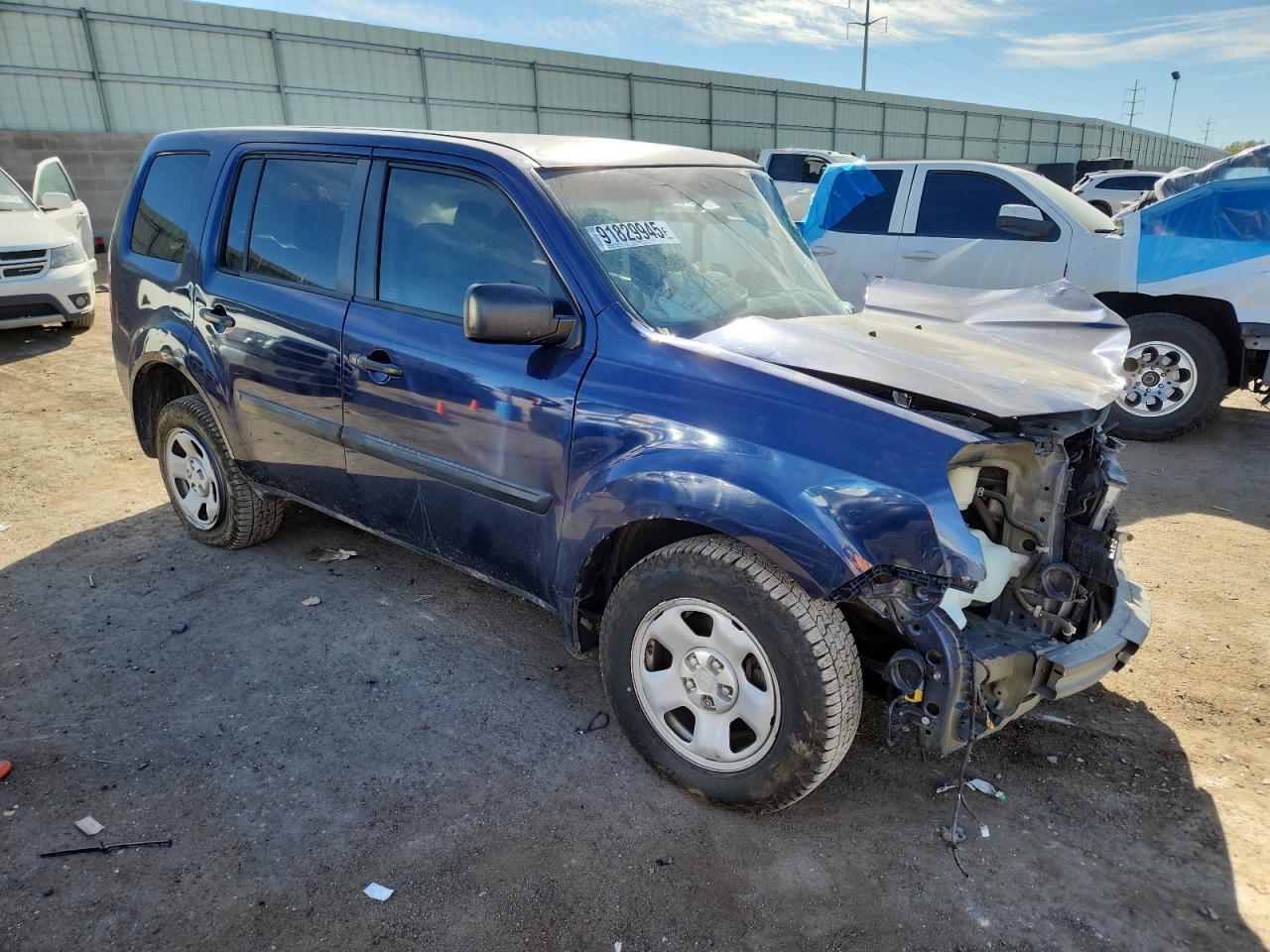 2013 Honda Pilot Lx - Фото 4