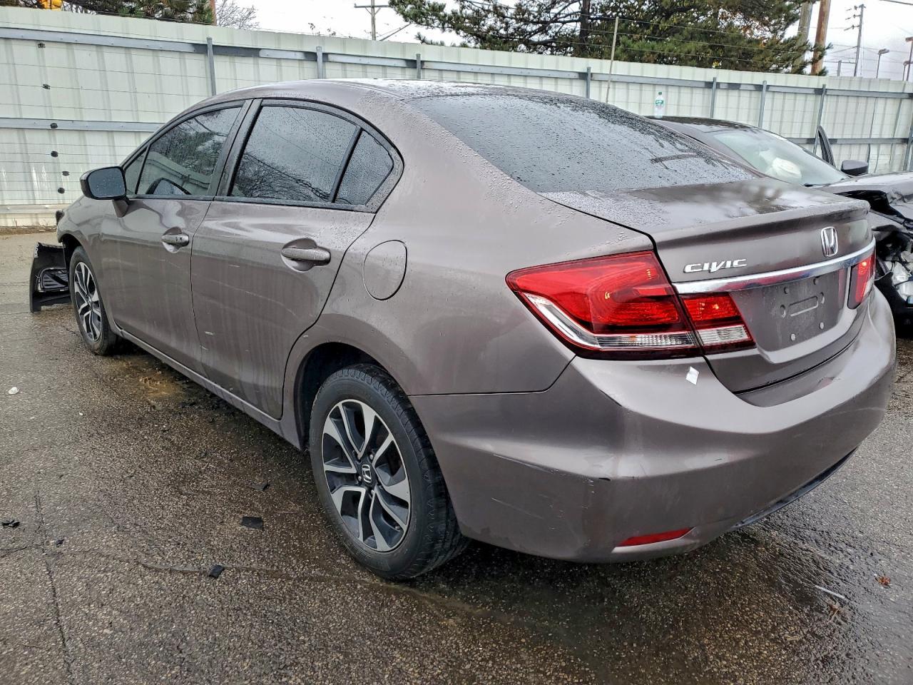 2015 Honda Civic Ex - Фото 2