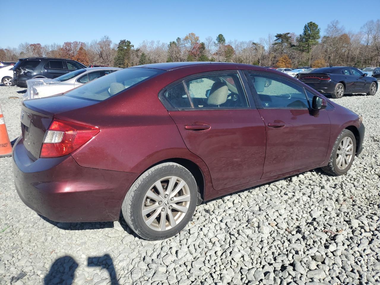 2012 Honda Civic Ex - Фото 3
