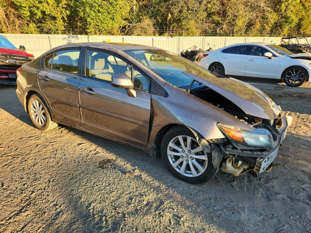 2012 Honda Civic Exl - Фото 4