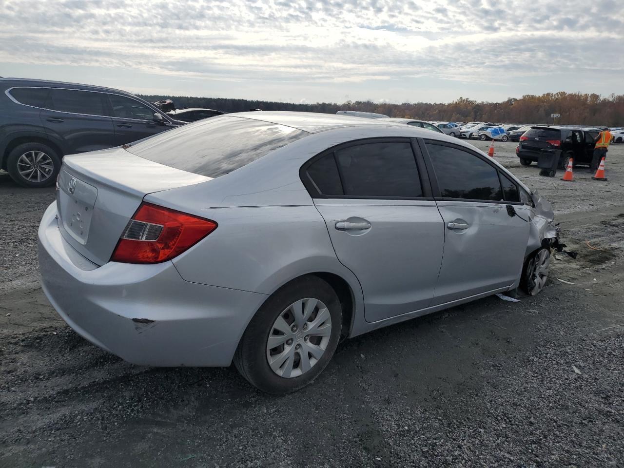 2012 Honda Civic Lx - Фото 3