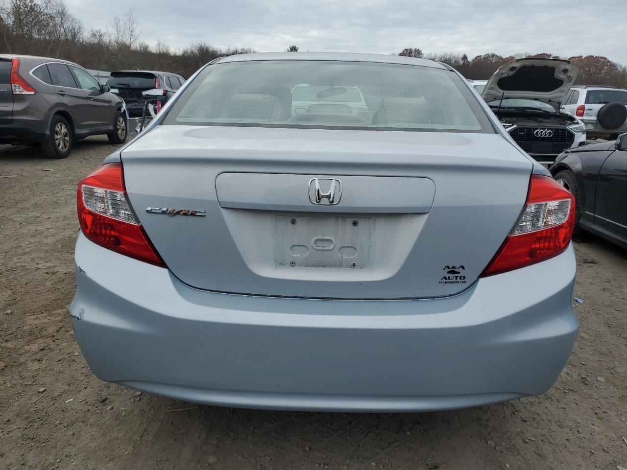 2012 Honda Civic Lx - Фото 6