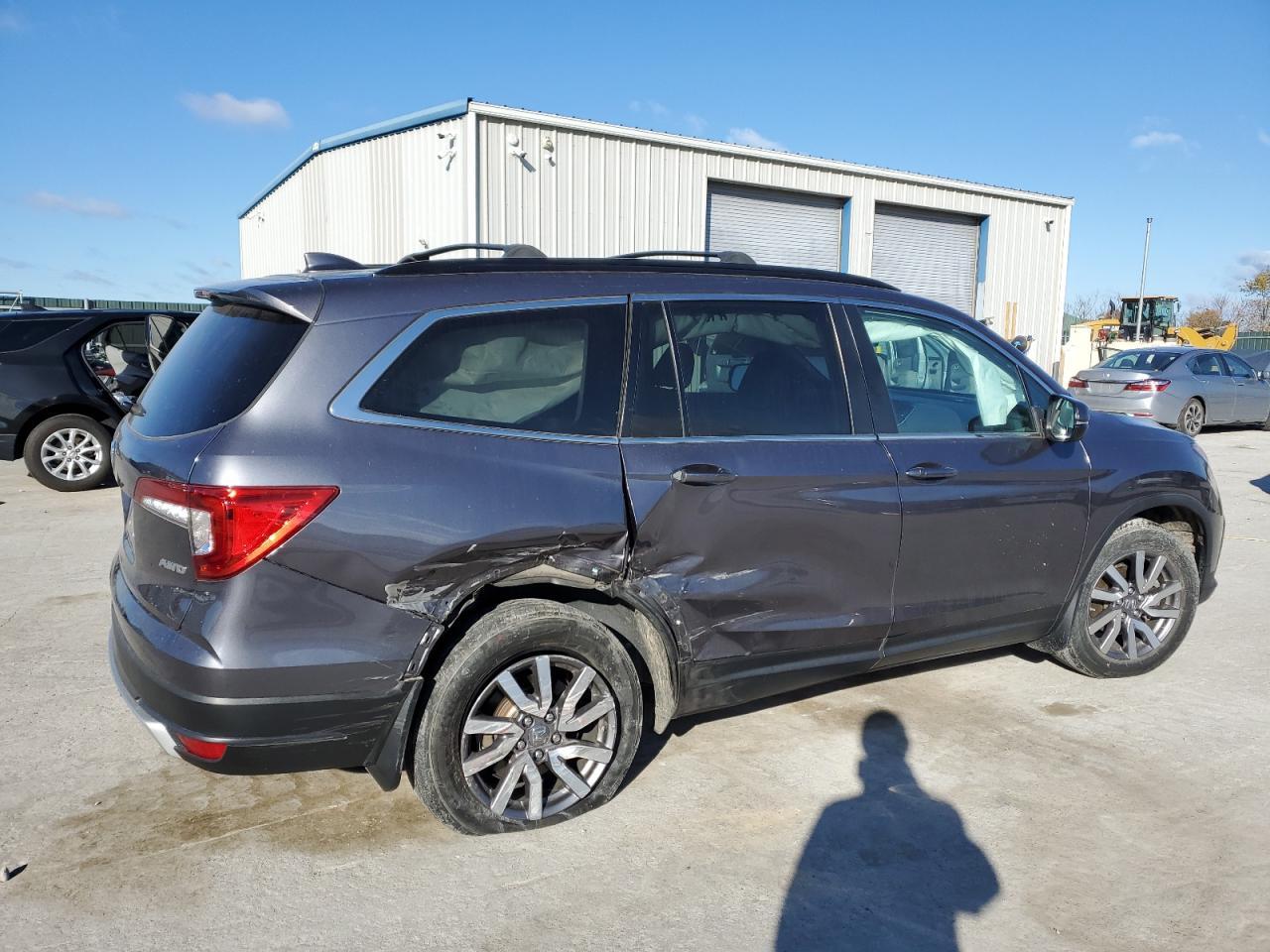 2022 Honda Pilot Exl - Фото 3