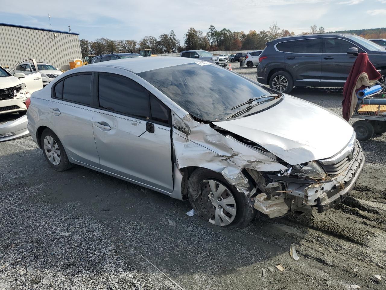 2012 Honda Civic Lx - Фото 4