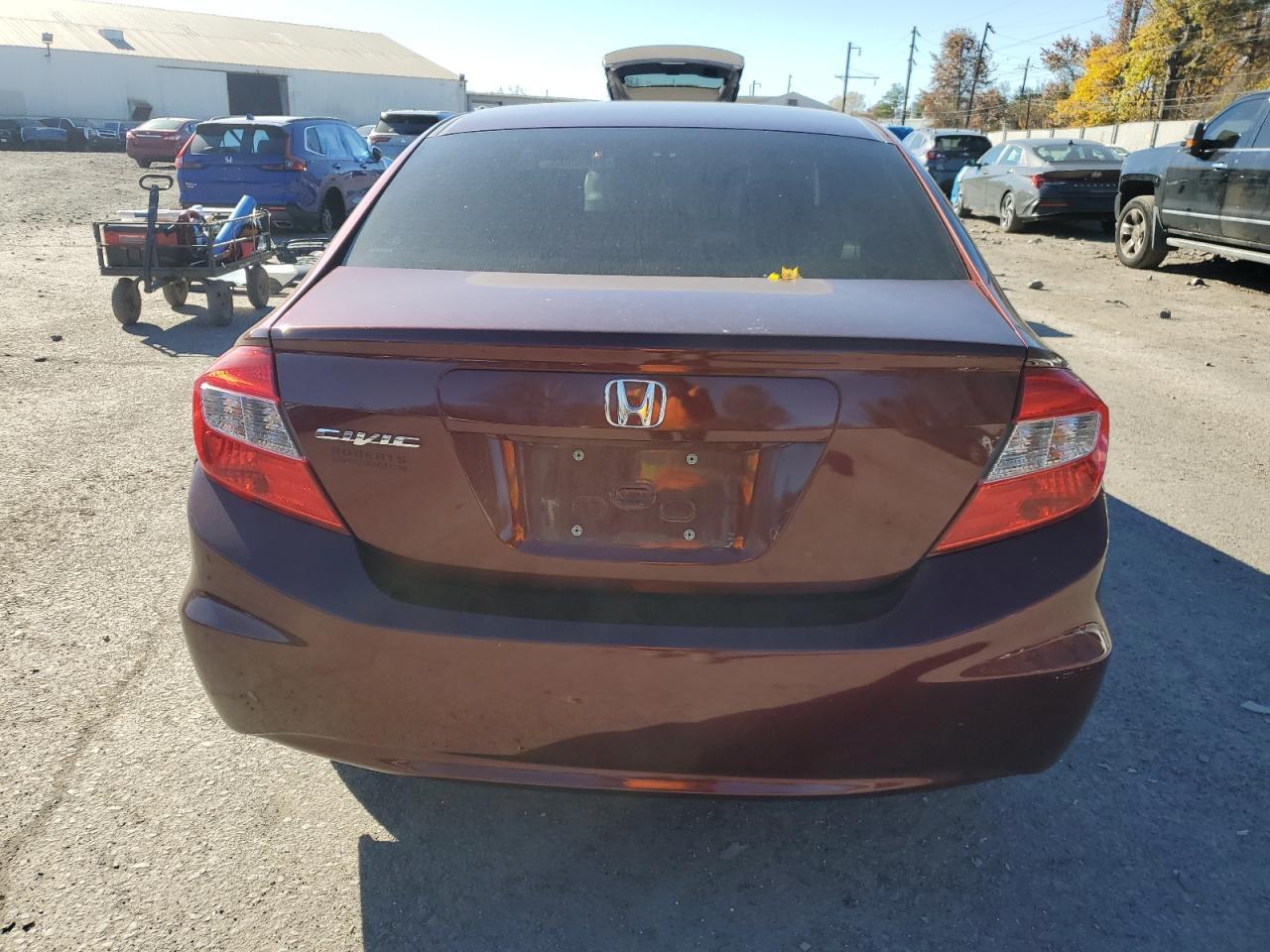 2012 Honda Civic Lx - Фото 6