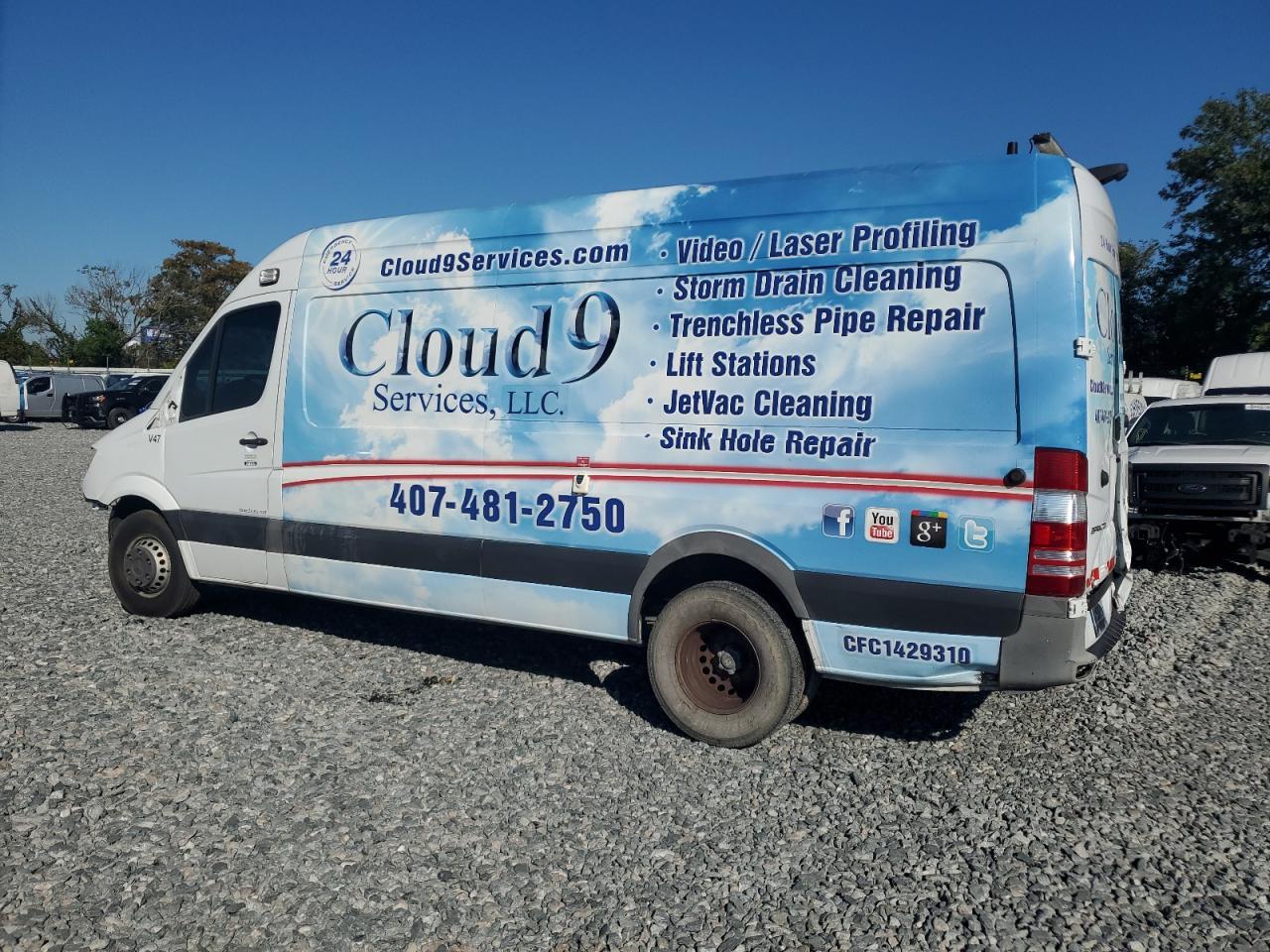 2018 Mercedes Benz Sprinter 3500 Delivery Van - Image 2