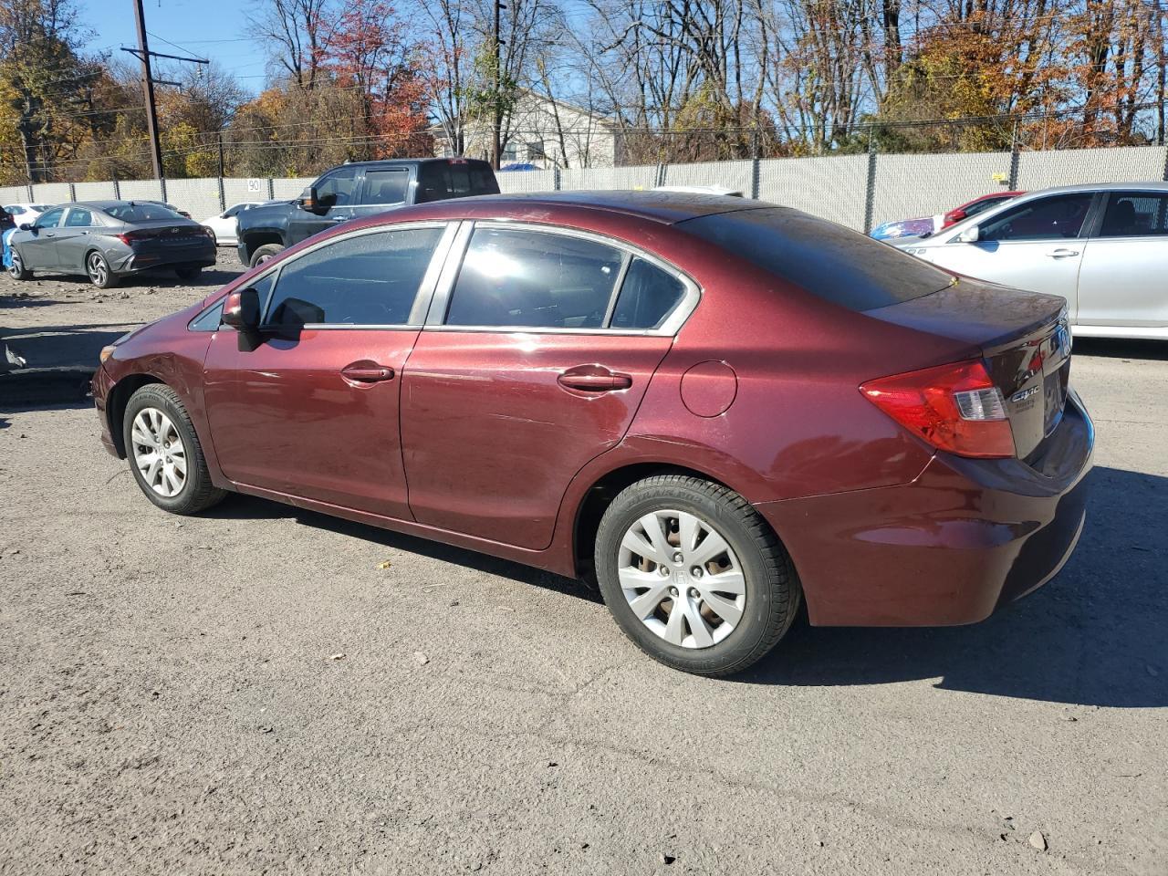 2012 Honda Civic Lx - Фото 2