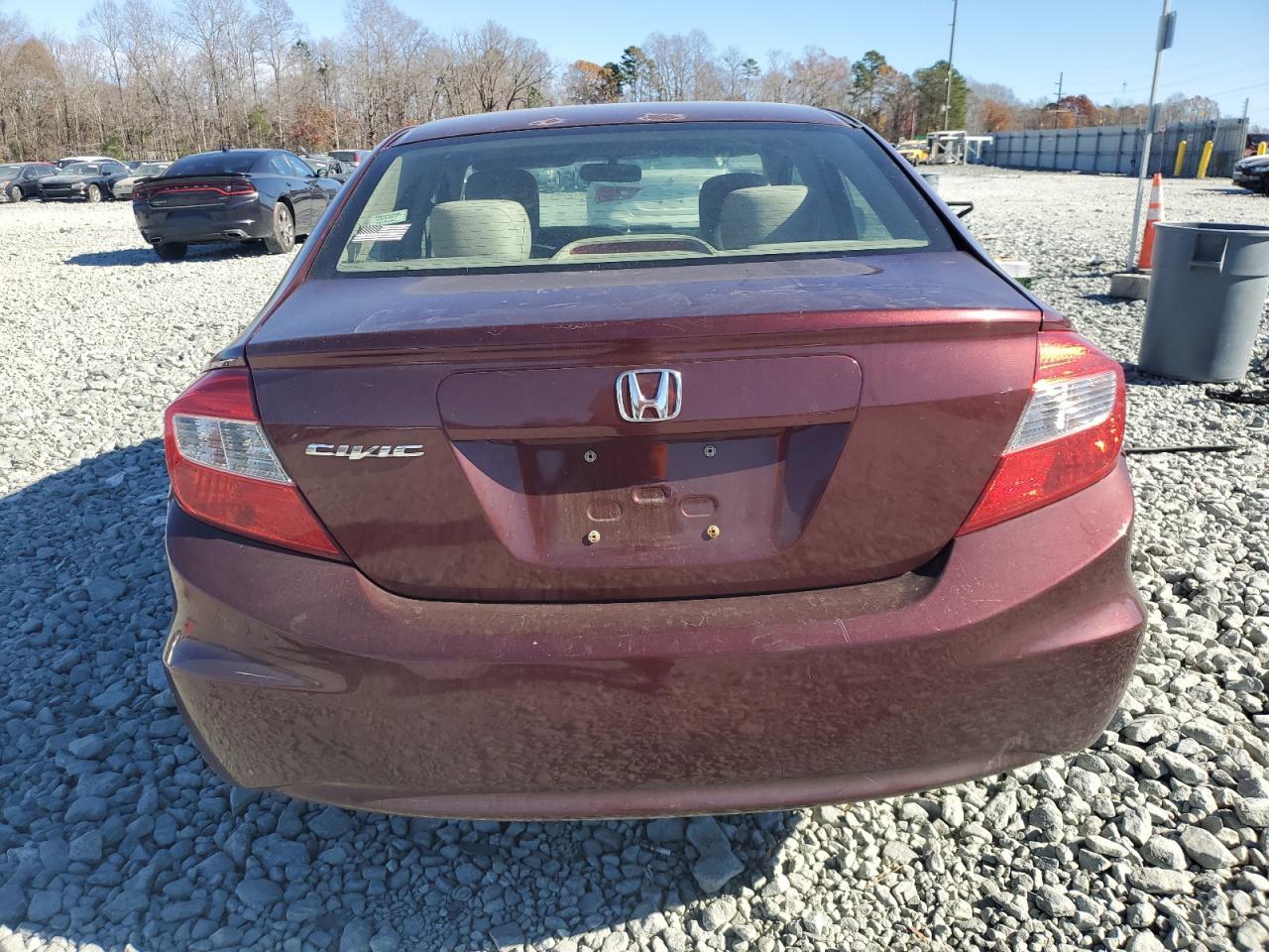 2012 Honda Civic Ex - Фото 6