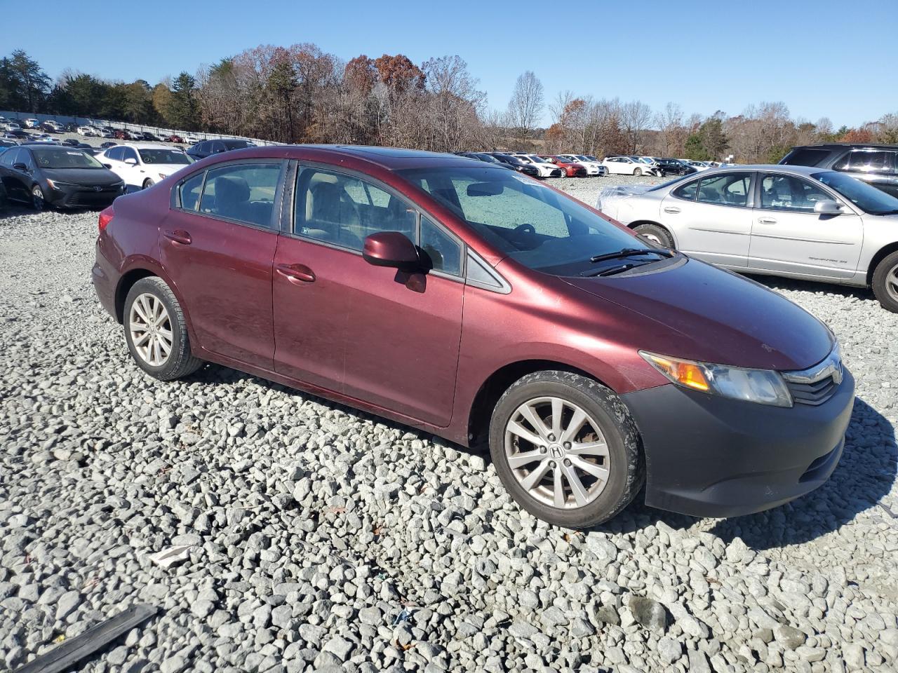 2012 Honda Civic Ex - Фото 4