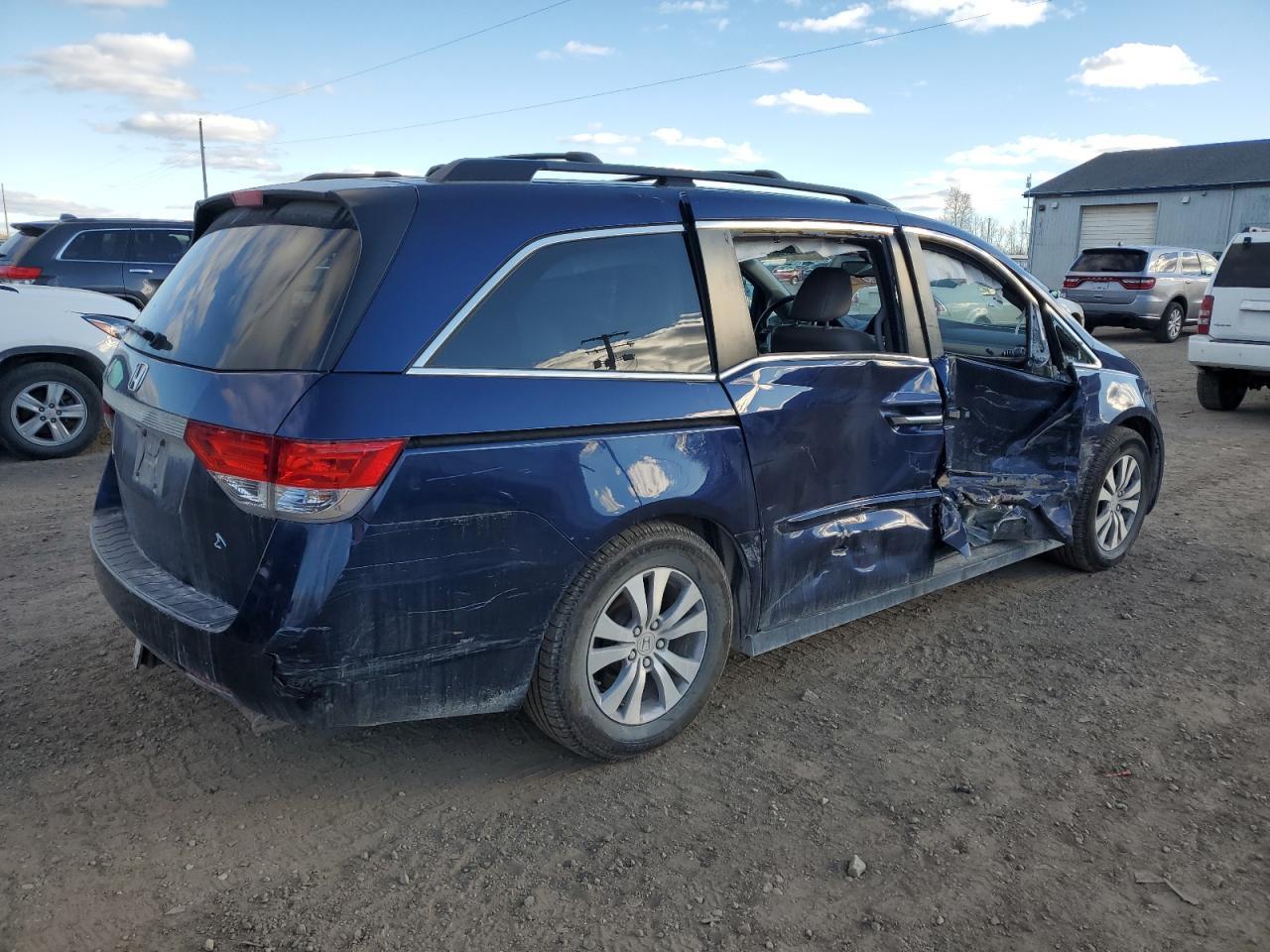 2014 Honda Odyssey Exl - Фото 3
