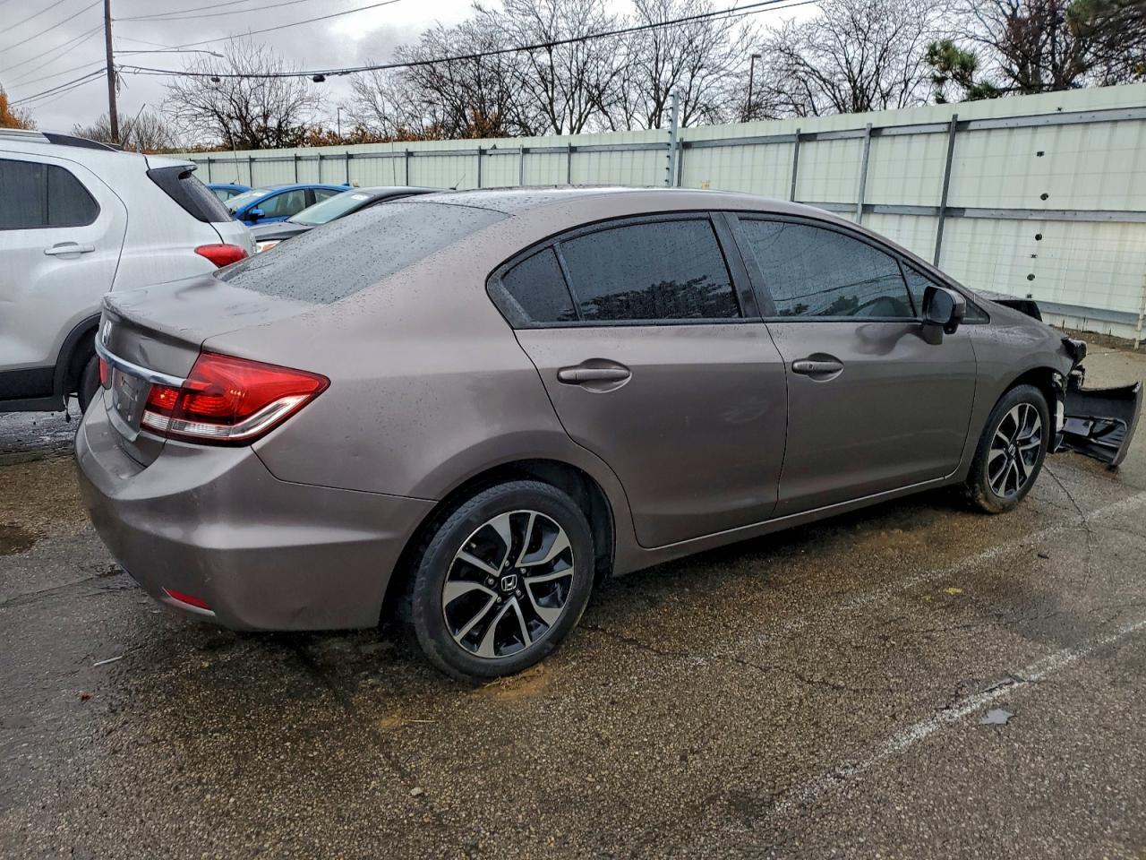 2015 Honda Civic Ex - Фото 3