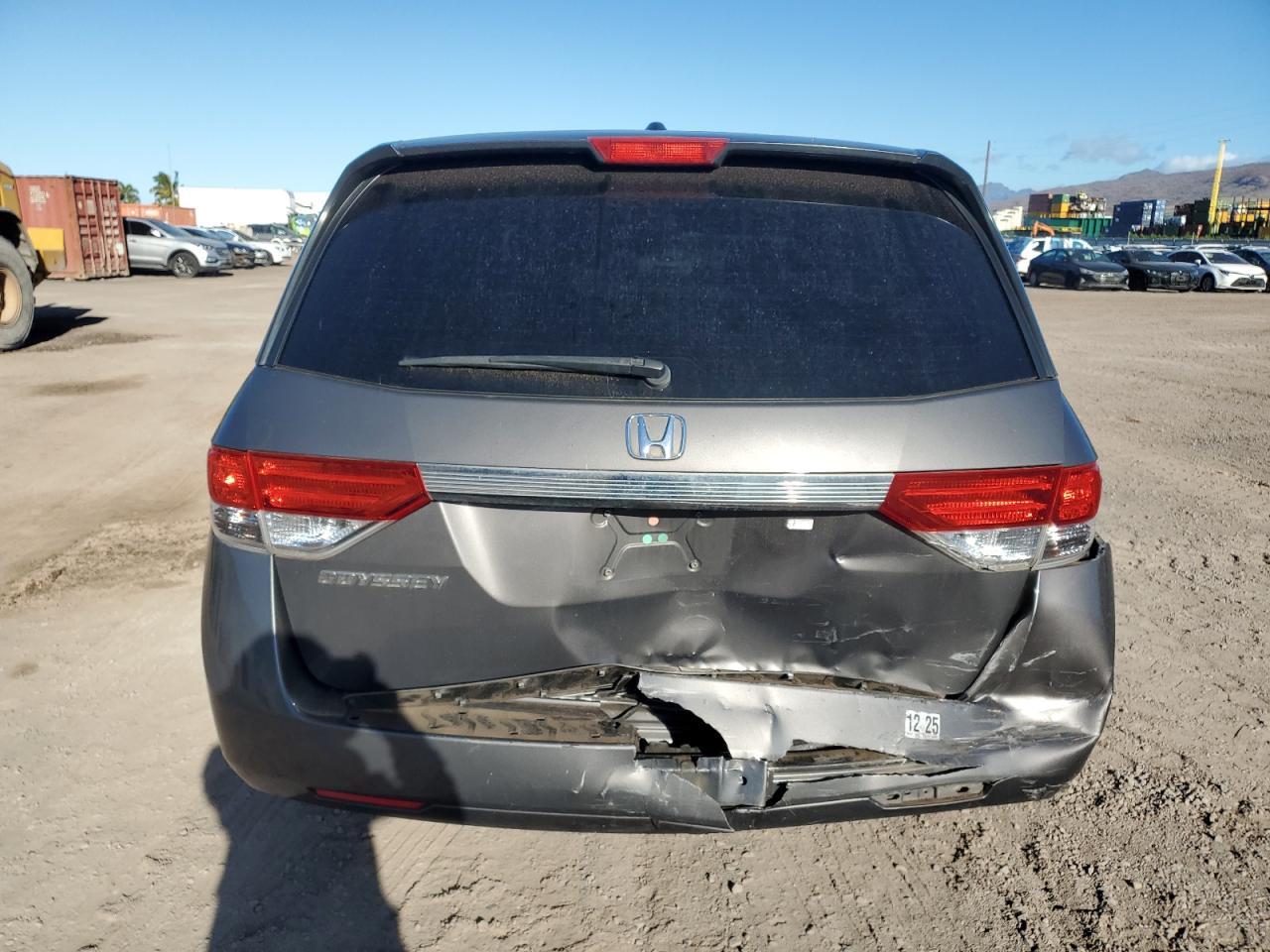 2014 Honda Odyssey Exl - Фото 6