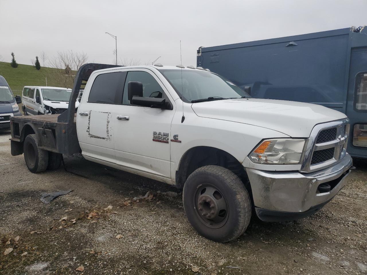 2018 Ram 3500 Flatbed Truck - Image 4