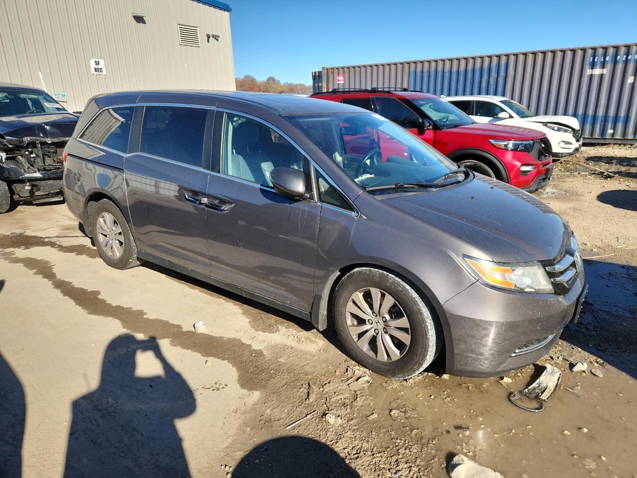 2015 Honda Odyssey Exl - Фото 4