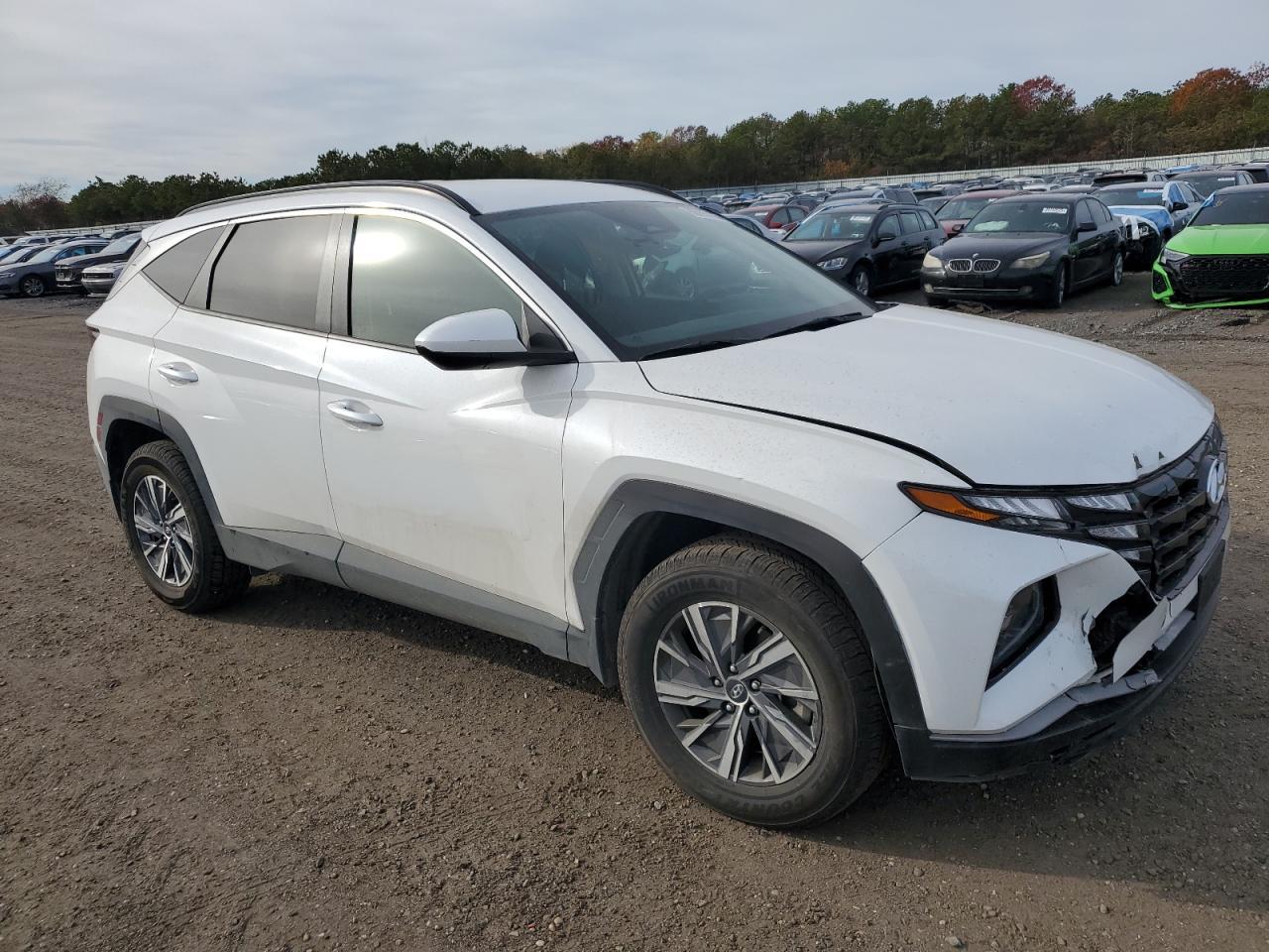 2024 Hyundai Tucson Blue - Фото 4