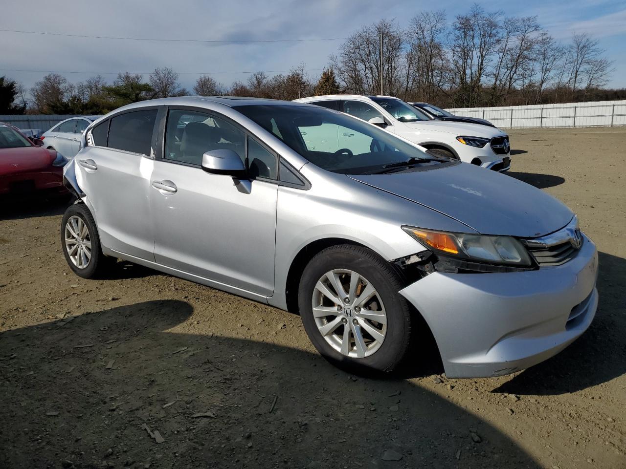 2012 Honda Civic Ex - Фото 4
