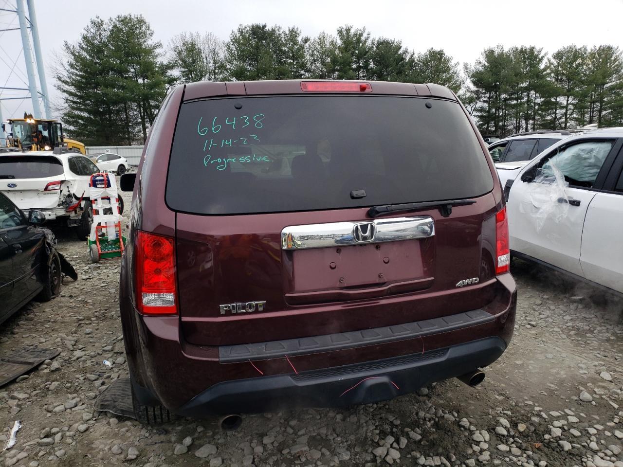 2012 Honda Pilot Exl - Фото 6