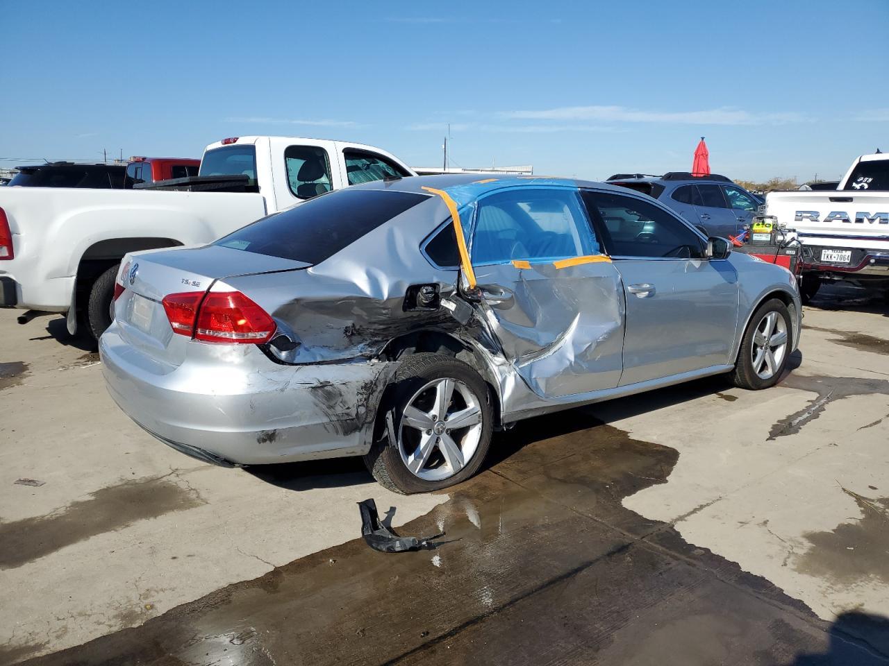 2015 Volkswagen Passat Se - Фото 3
