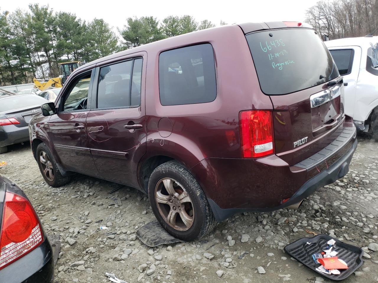 2012 Honda Pilot Exl - Фото 2