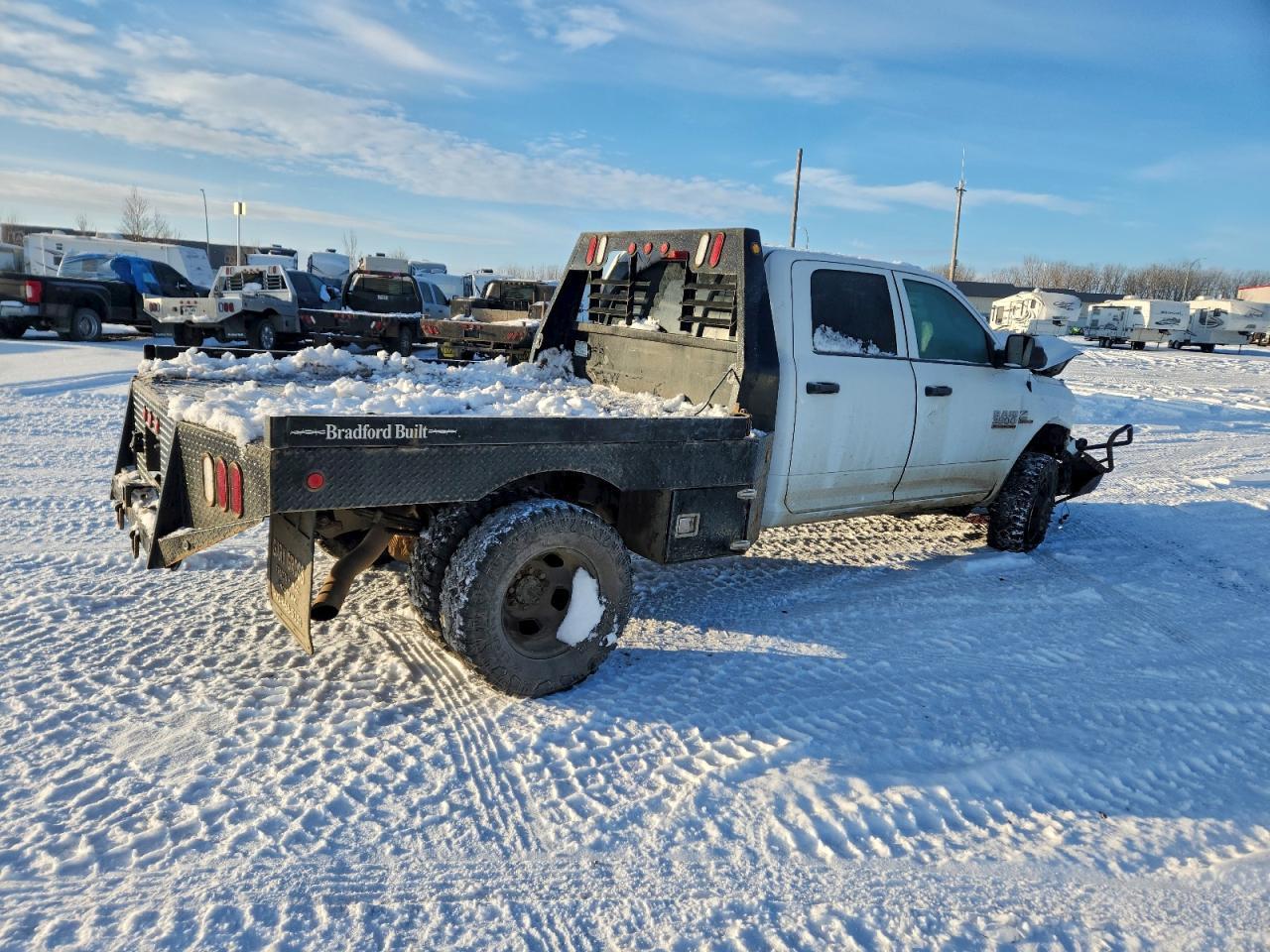 2018 Ram 3500 Flatbed Truck - Image 3