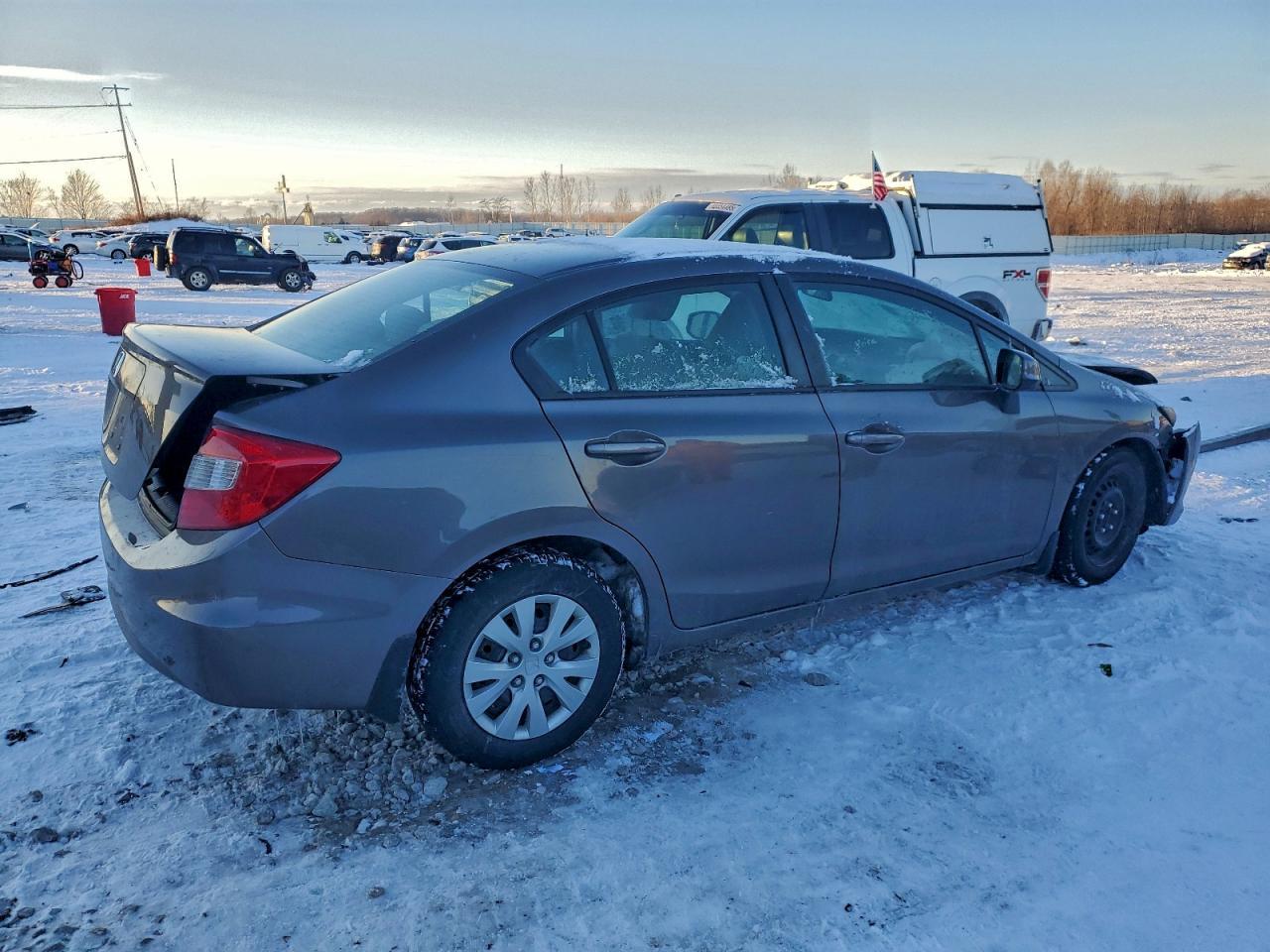 2012 Honda Civic Lx - Фото 3