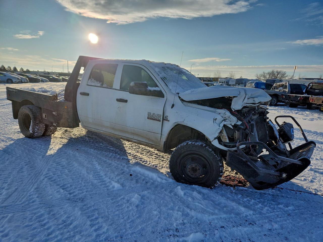 2018 Ram 3500 Flatbed Truck - Image 4