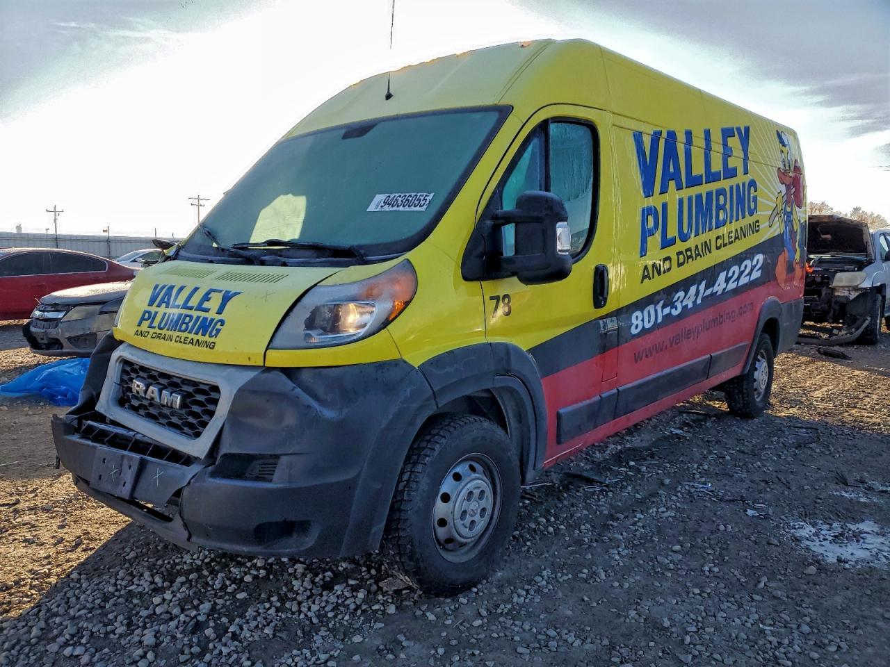 2021 Ram Promaster 3500 Delivery Van