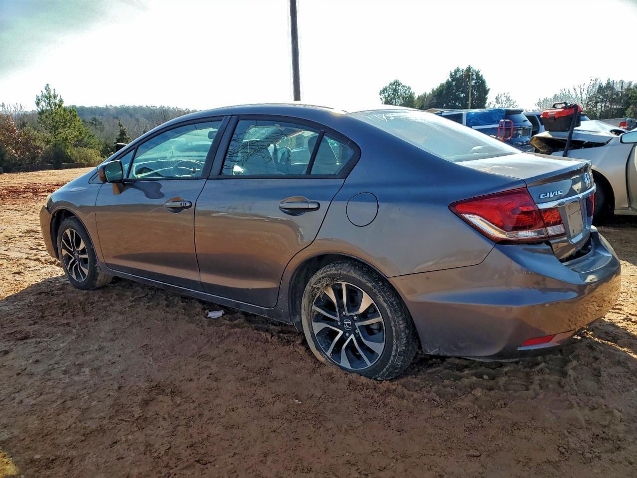 2015 Honda Civic Ex - Фото 2