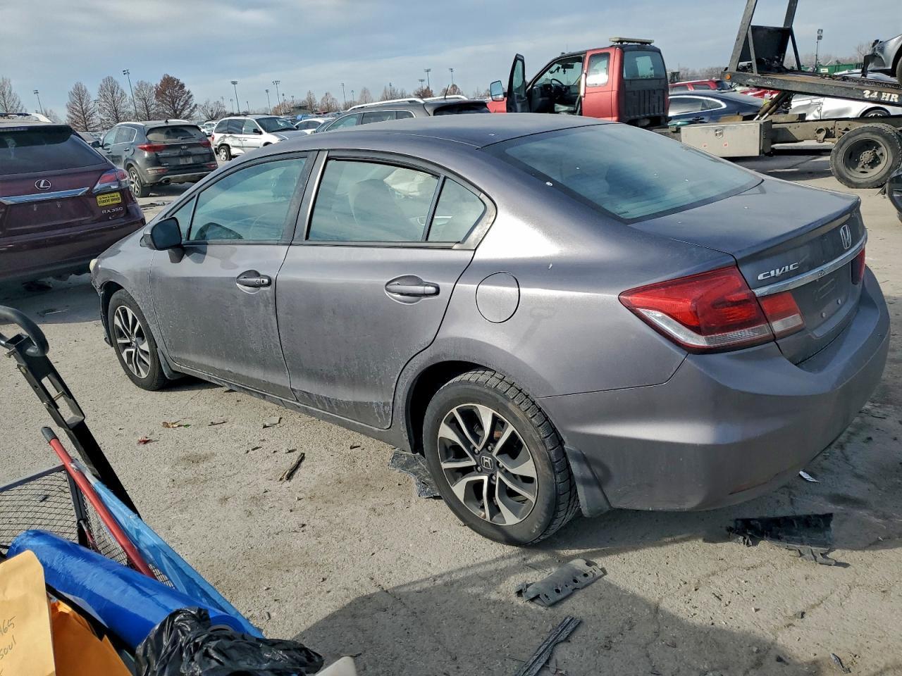 2015 Honda Civic Ex - Фото 2