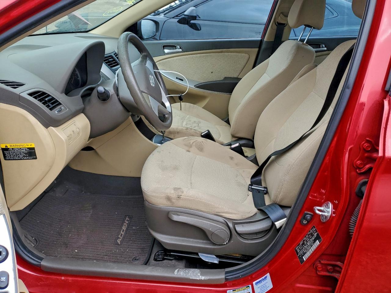 2012 Hyundai Accent Gls - Фото 7