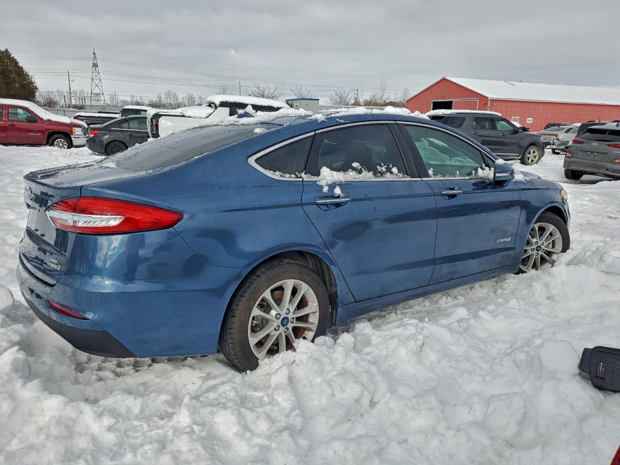 2019 Ford Fusion Sel Hybrid 4D - Фото 3