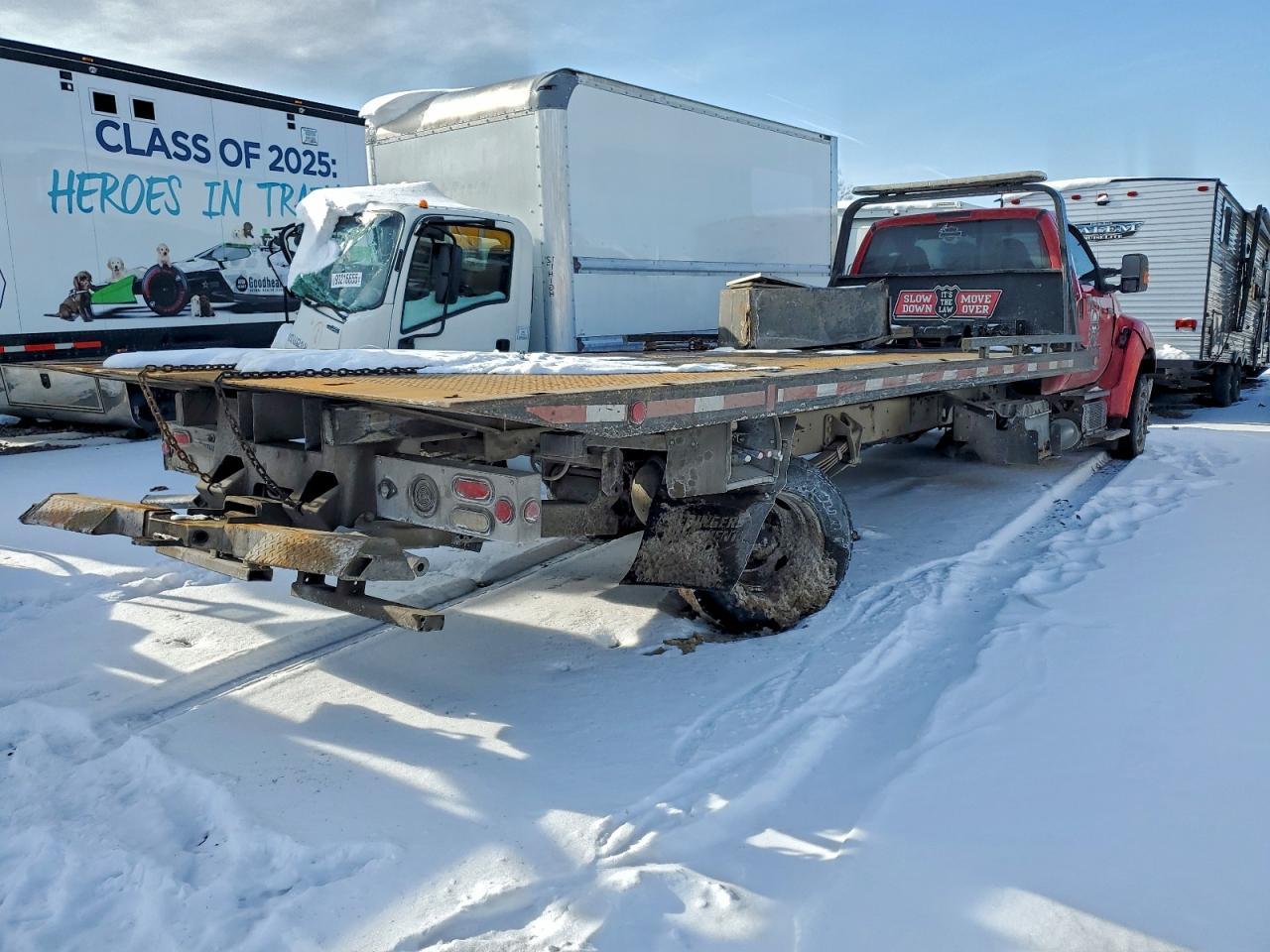 2013 Ford F650 Super Duty Rollback Truck - Фото 4