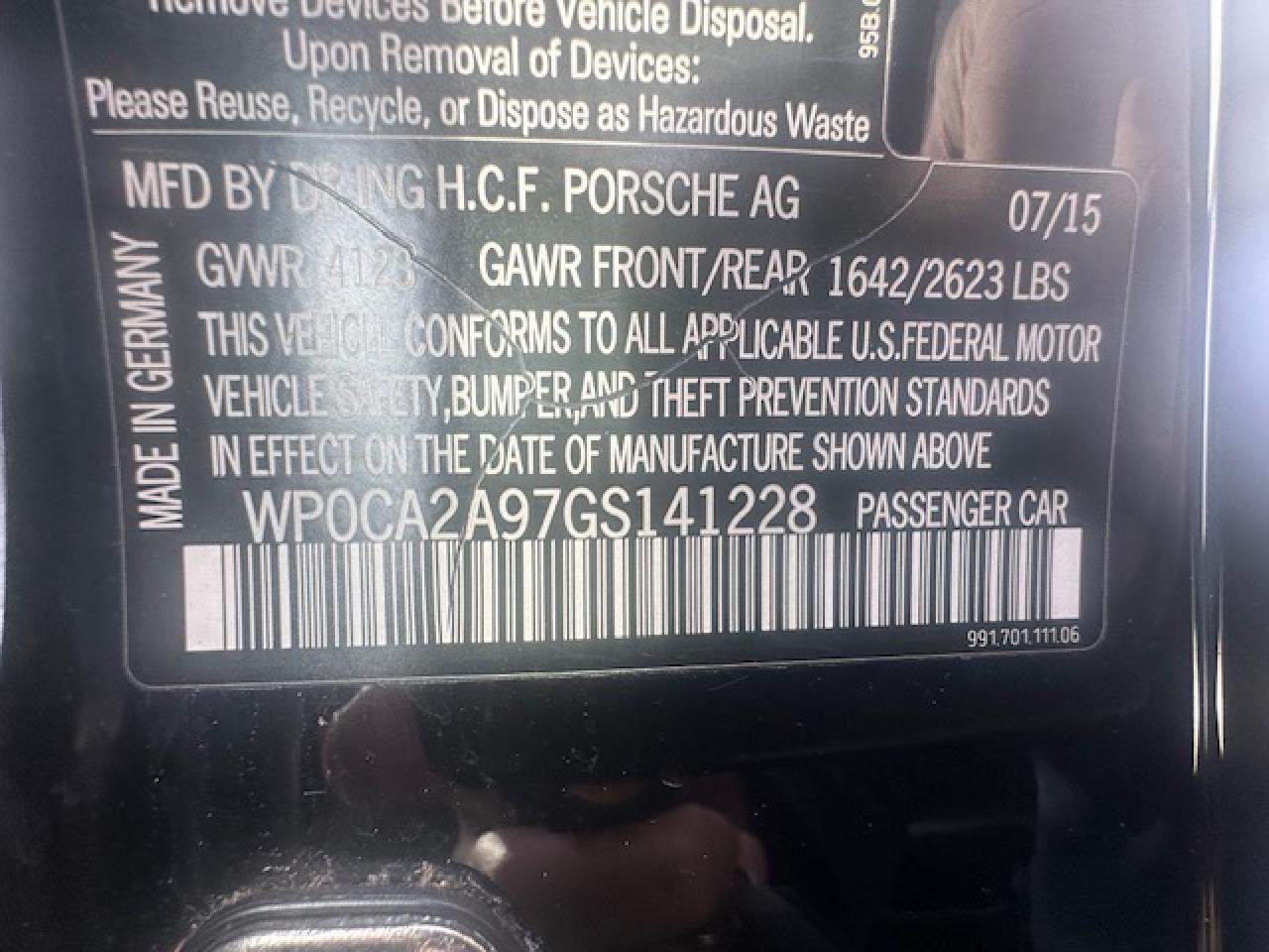 2016 Porsche 911 Carrera - Фото 4