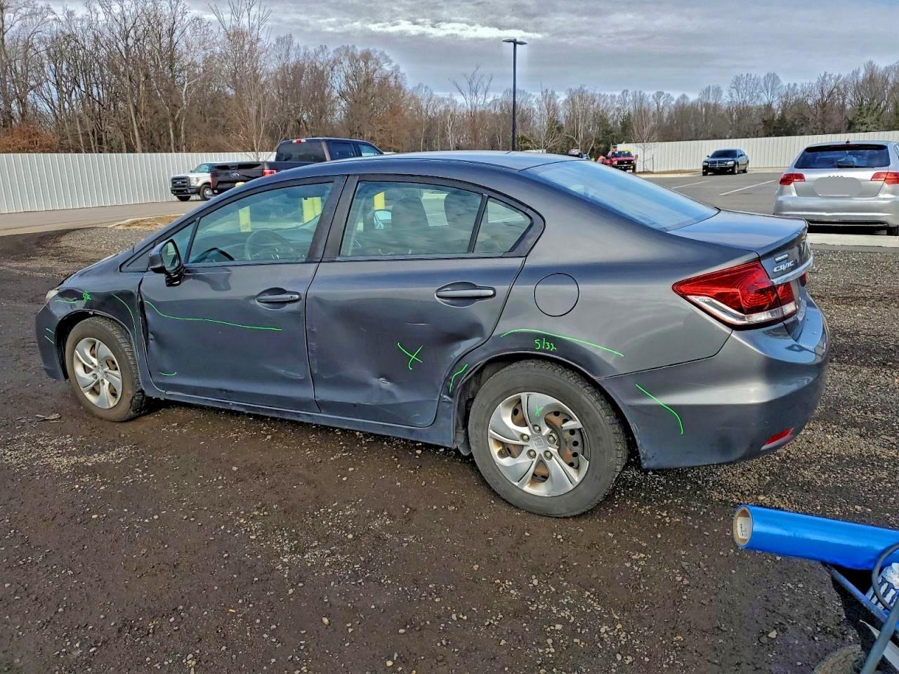 2013 Honda Civic Lx - Фото 2