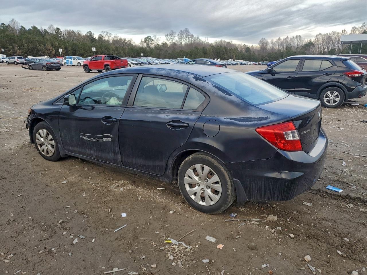 2012 Honda Civic Lx - Фото 2