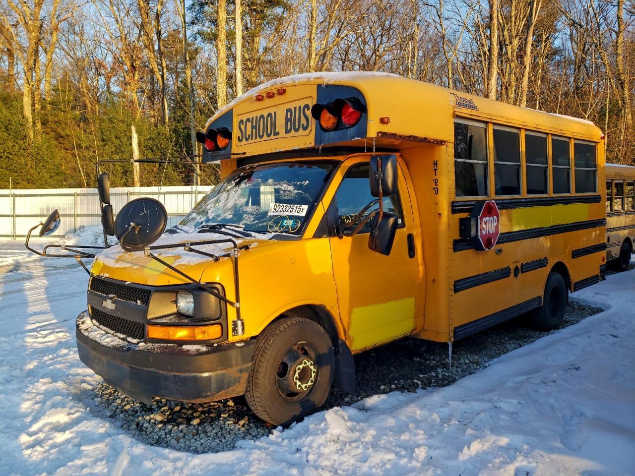 2012 Chevrolet Express School Bus - Image 2