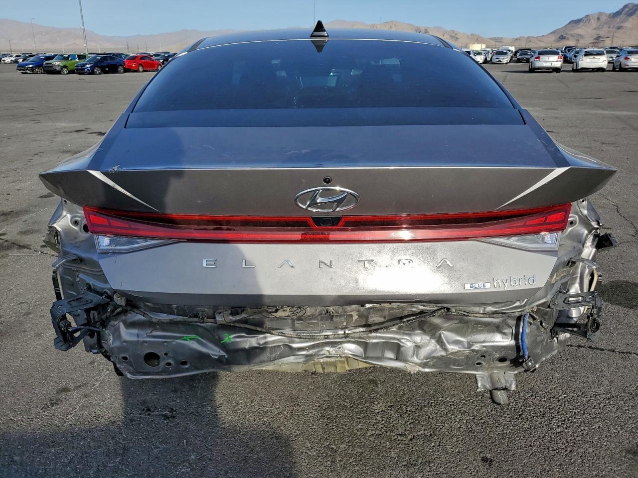 2023 Hyundai Elantra Hybrid Blue - Фото 6