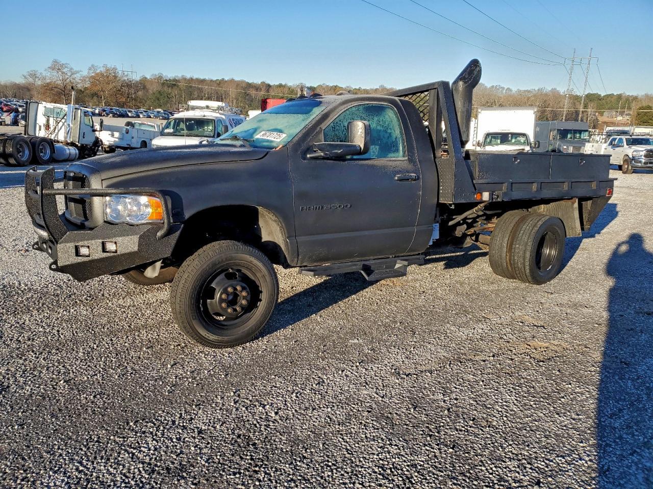 2003 Dodge Ram 3500 Flatbed Truck