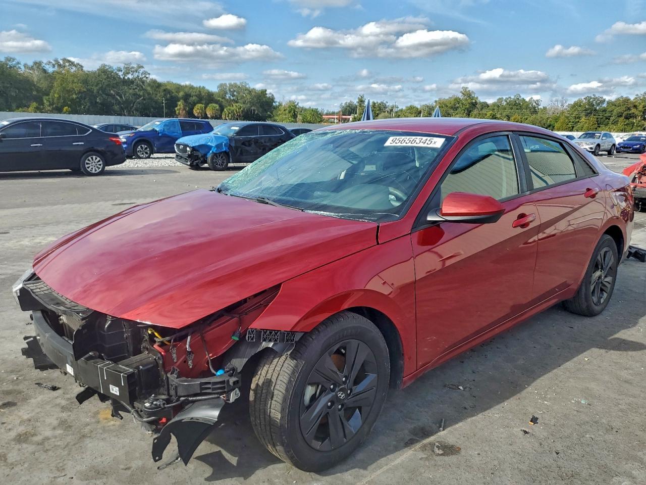 2023 Hyundai Elantra Hybrid Blue