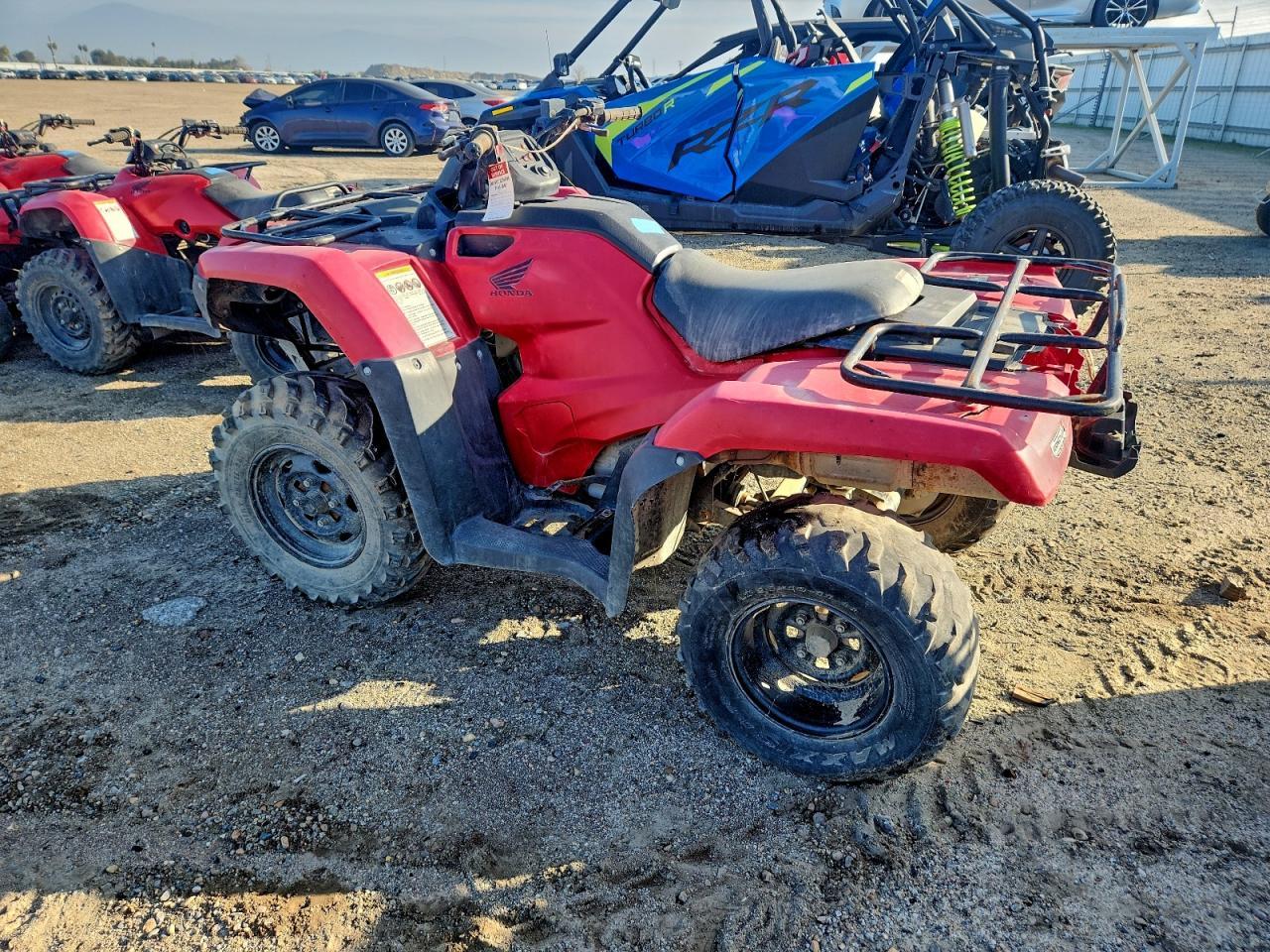 2016 Honda Fourtrax Rancher Atv - Фото 3