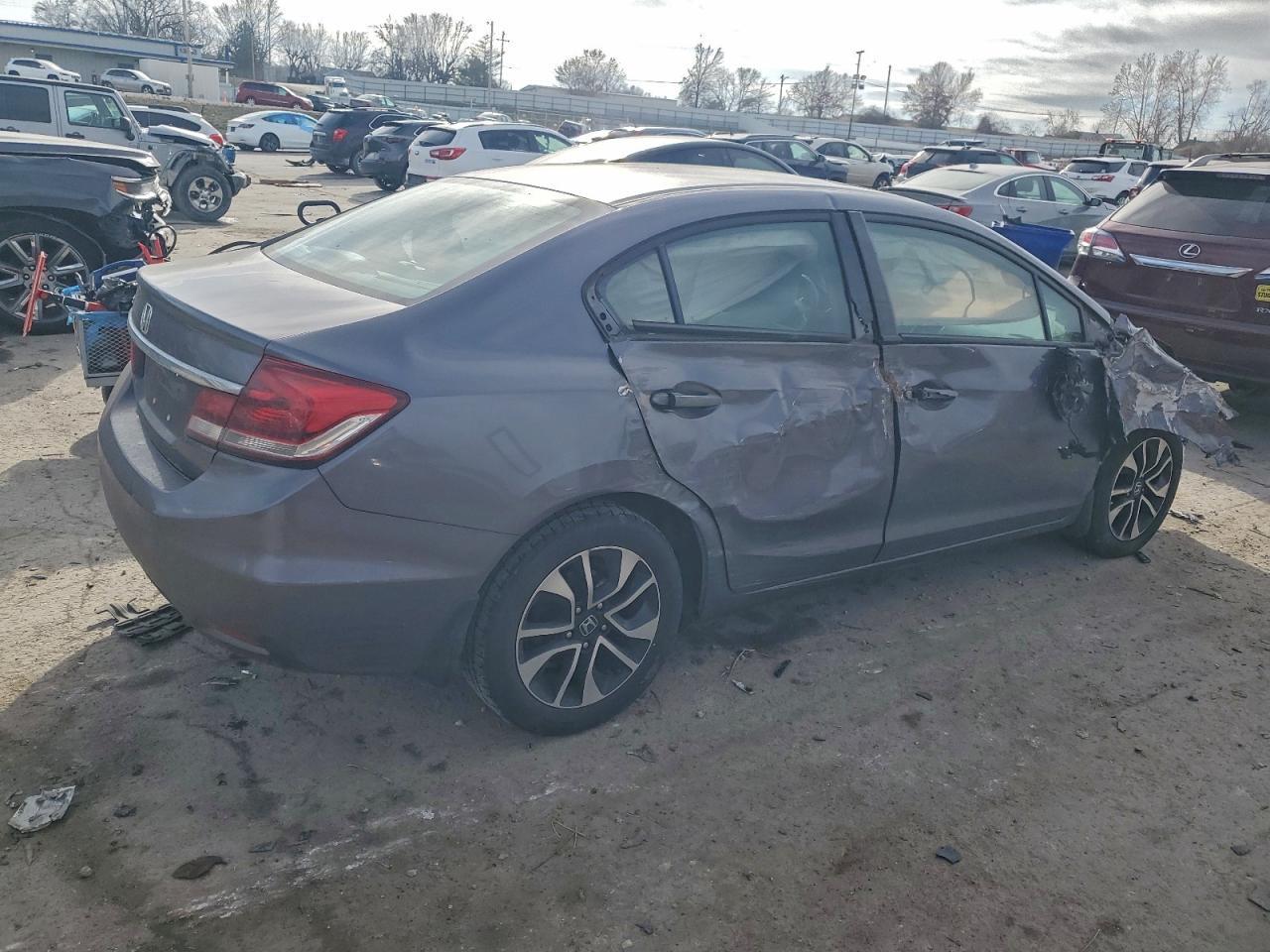 2015 Honda Civic Ex - Фото 3