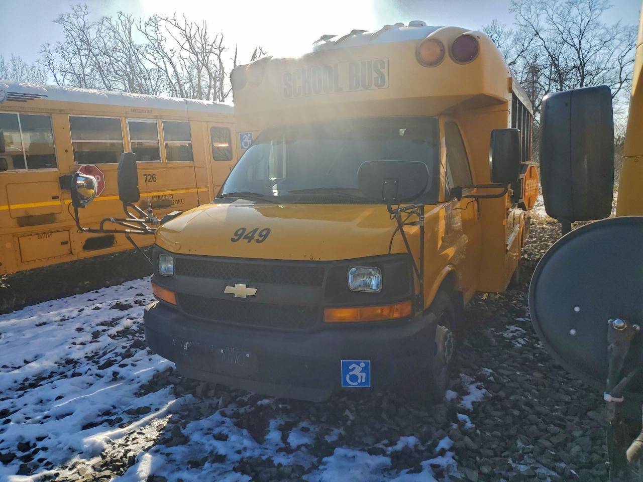 2013 Chevrolet Express School Bus - Image 2